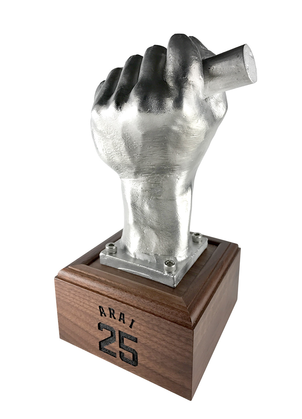 Takahiro Arai Hand Shaped Piggy Bank (made of metal)