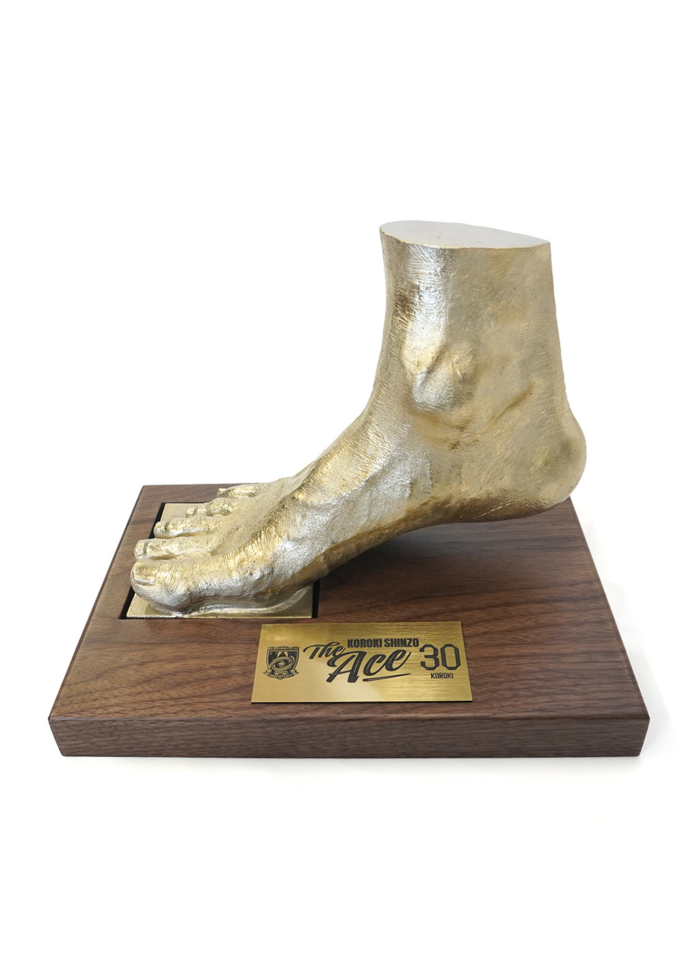 The Ace興梠慎三1/1足型トロフィー