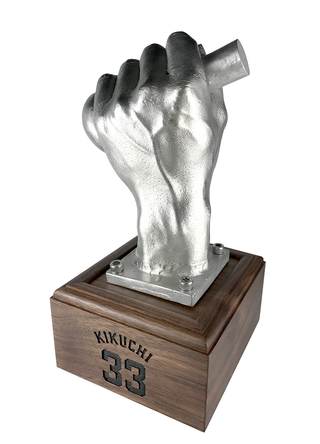 Ryosuke Kikuchi Hand Shaped Piggy Bank (made of metal)