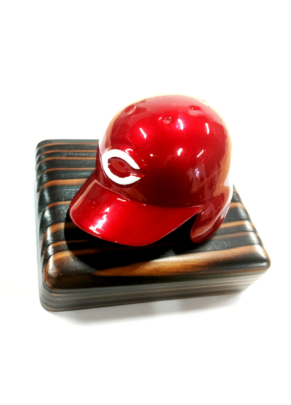 Baseball Helmet Large Sake Cup (Red)