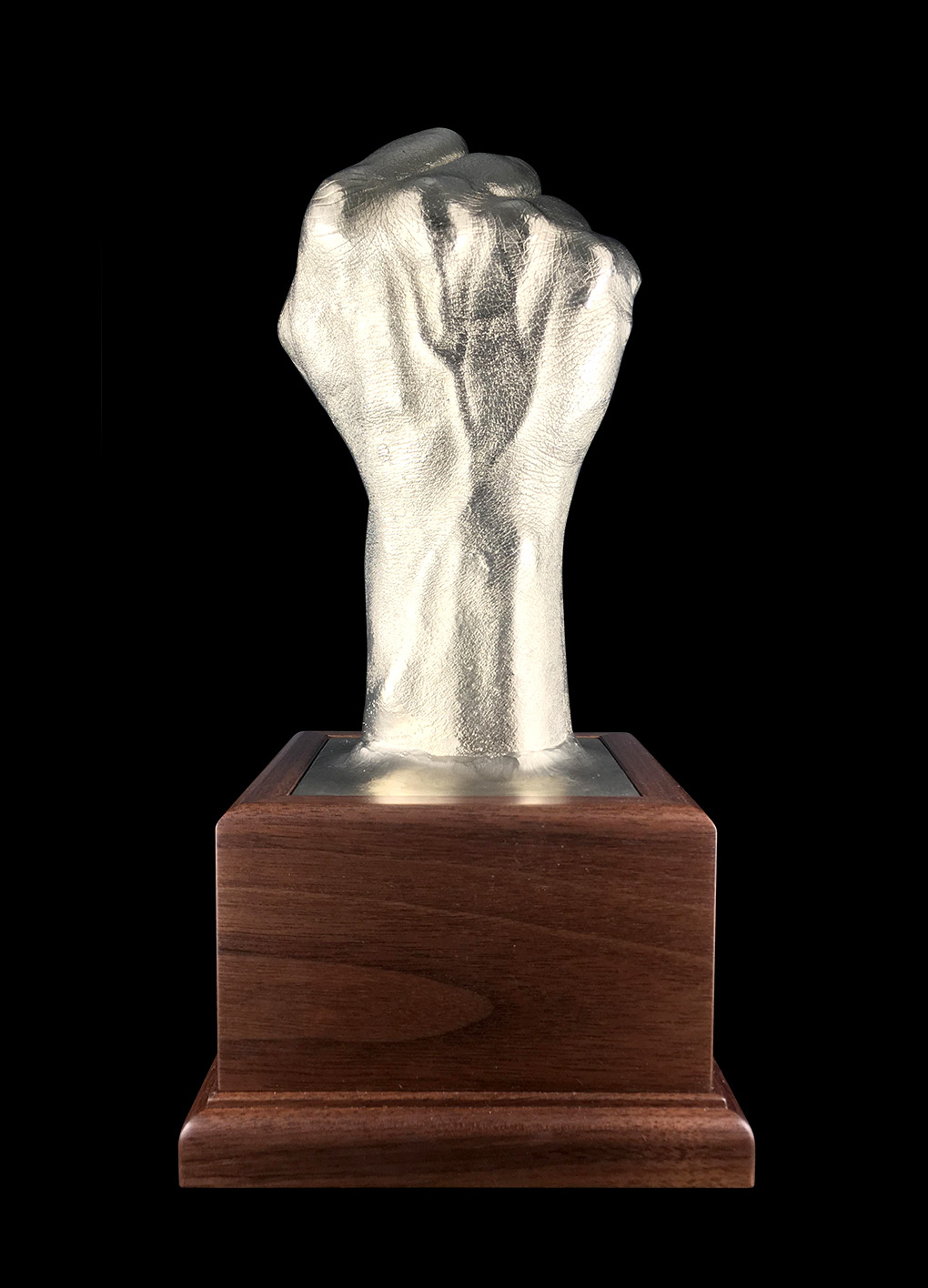 39th WBA World Super Featherweight Champion Takashi Uchiyama Right Fist Statue [Made of Metal]