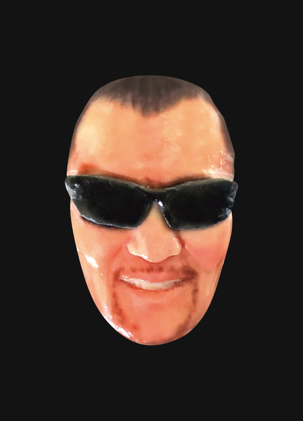 Masahiro Chono 3D Face Sticker/Magnet