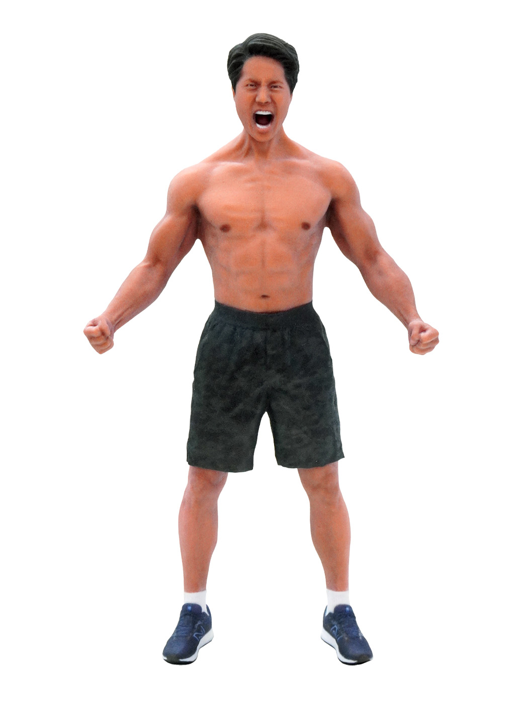 ケイン・コスギ3Dフィギュア 雄叫びVer.